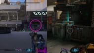 Just head to that circle, and you'll find the first contraband in Borderlands 4's Down and Outbound (Image via 2K Games)